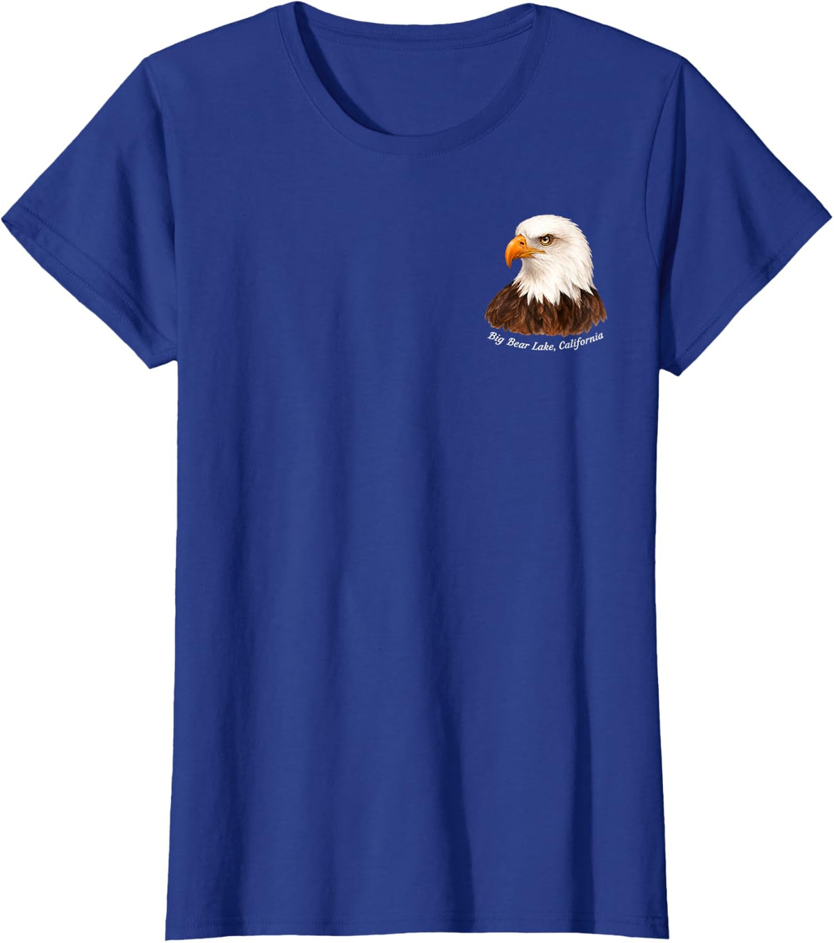 Fly High Jackie Forever Our Queen Memorial Bald Eagle 2 T-Shirt - Royal Blue