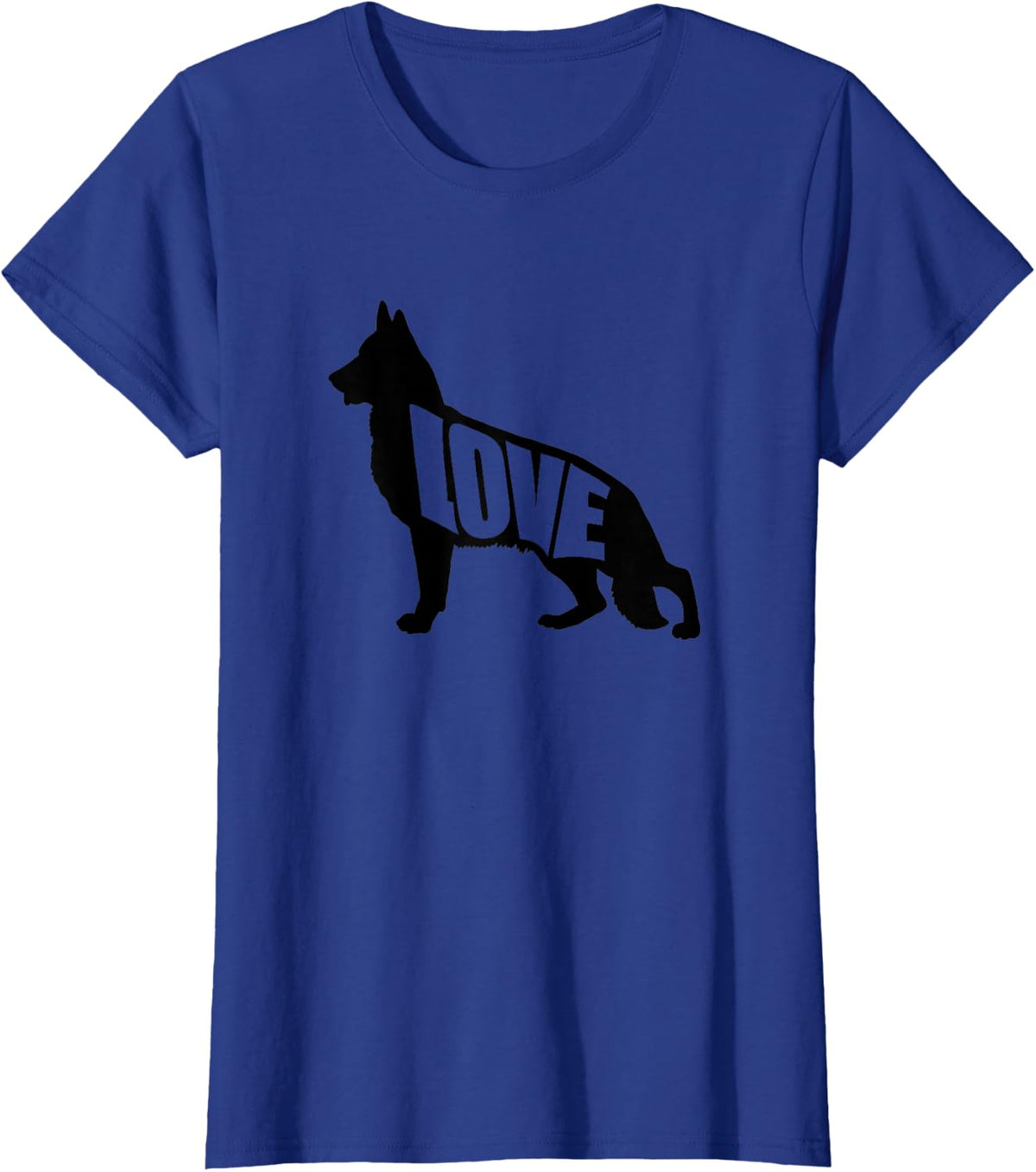 German Shepherd Dog T-Shirt - Royal Blue