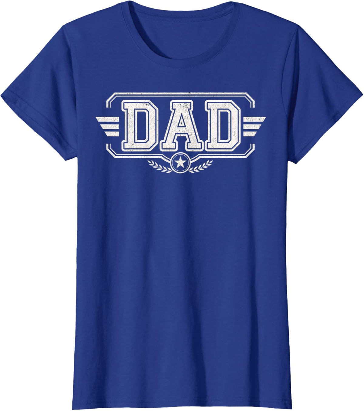 Dad Design T-Shirt - Royal Blue
