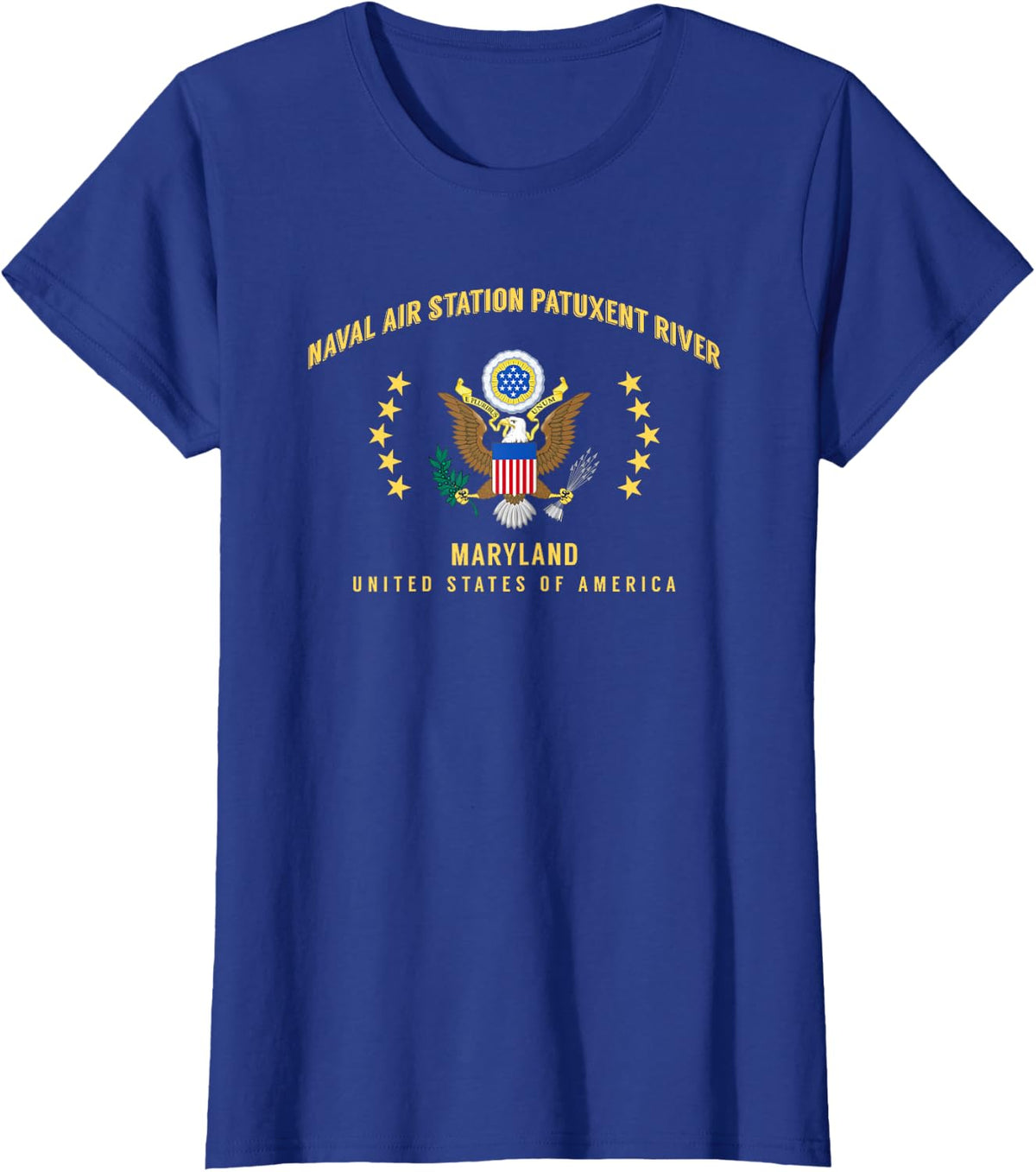Naval Air Station Patuxent River T-Shirt - Royal Blue