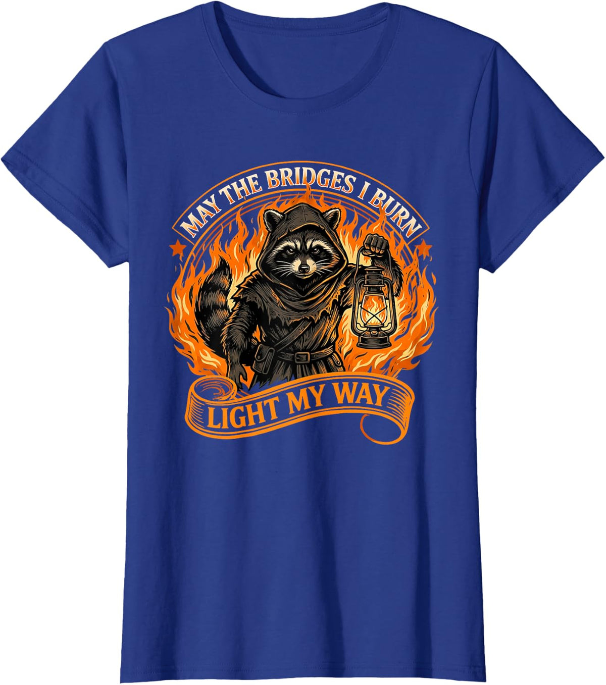 Quote Art T-Shirt - Royal Blue