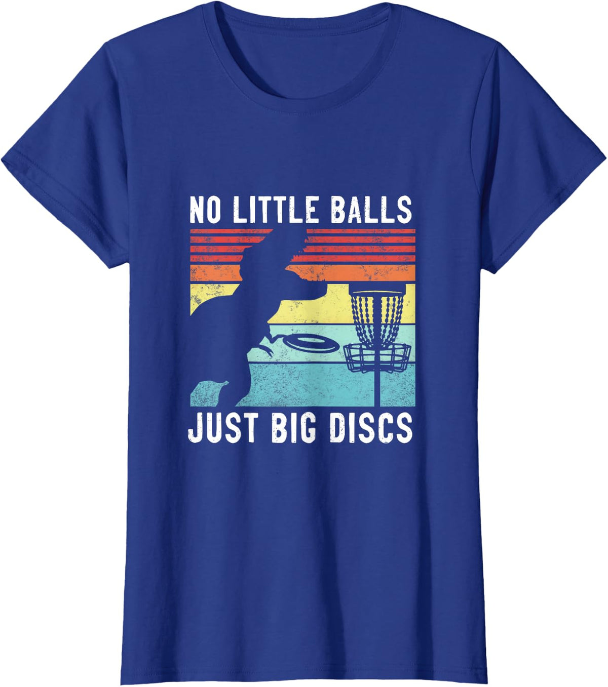 Fun Disc Golf T-Shirt - Royal Blue
