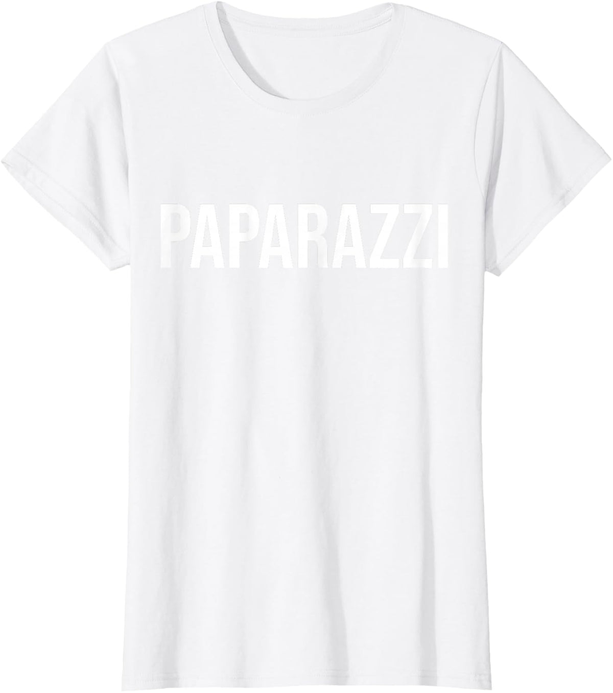 Paparazzi funny Photographer T-Shirt - White