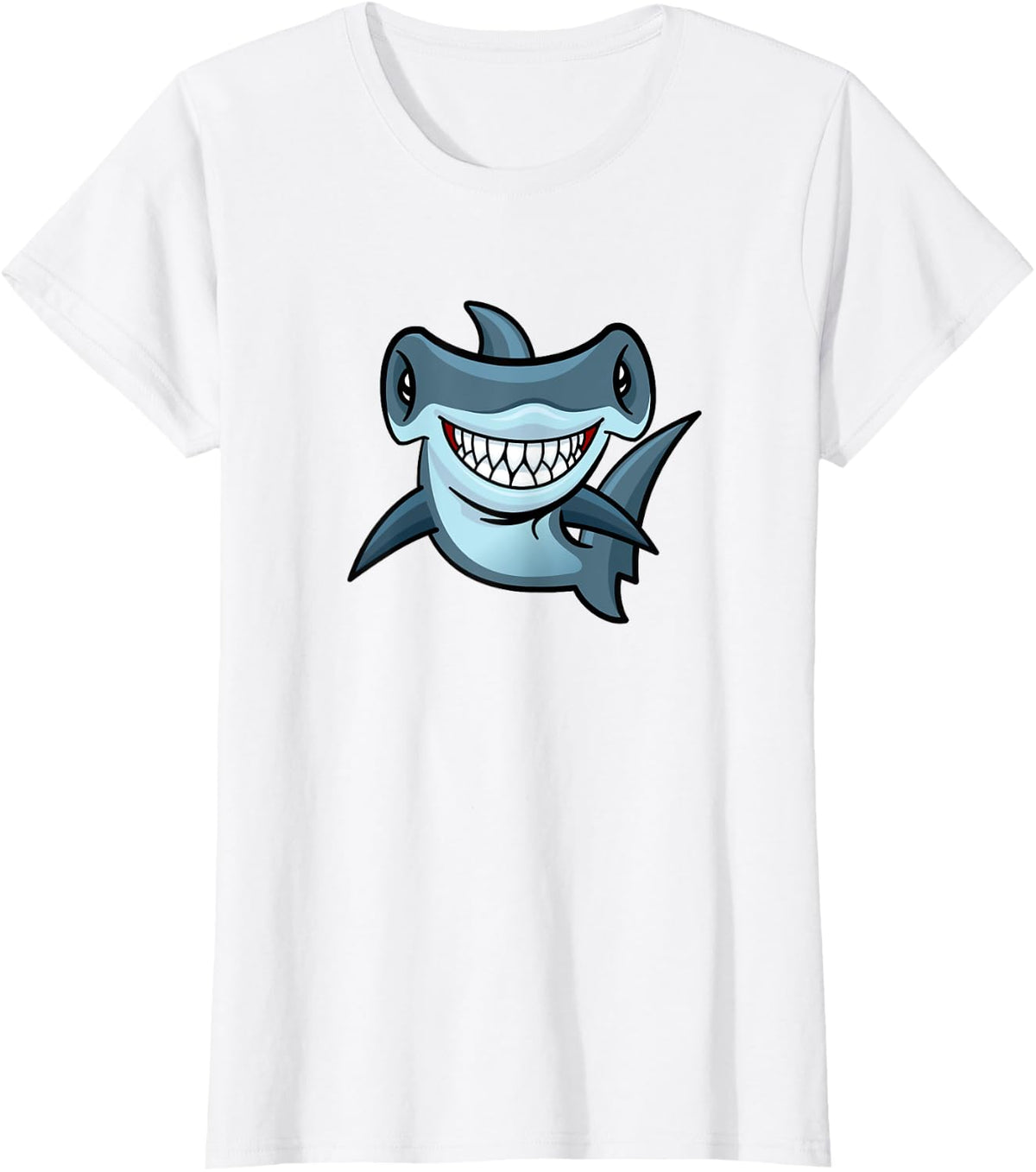 Hammerhead Shark, Hammerhead Shirt For Men, hammerhead T-Shirt - White