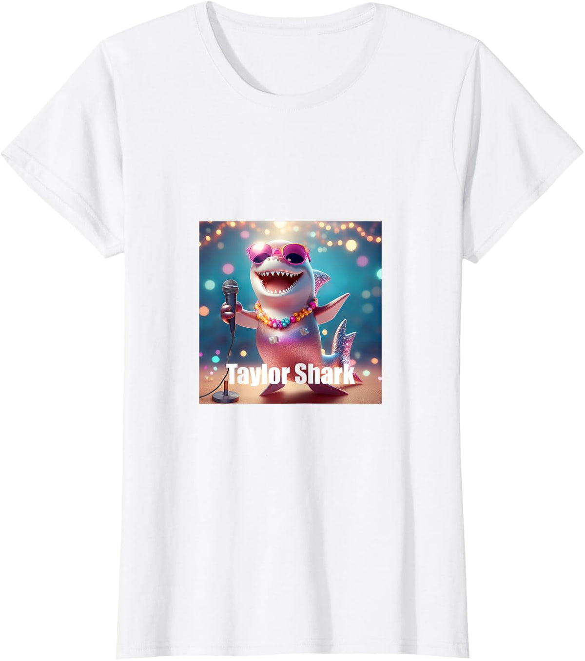 Taylor Shark T-Shirt - White