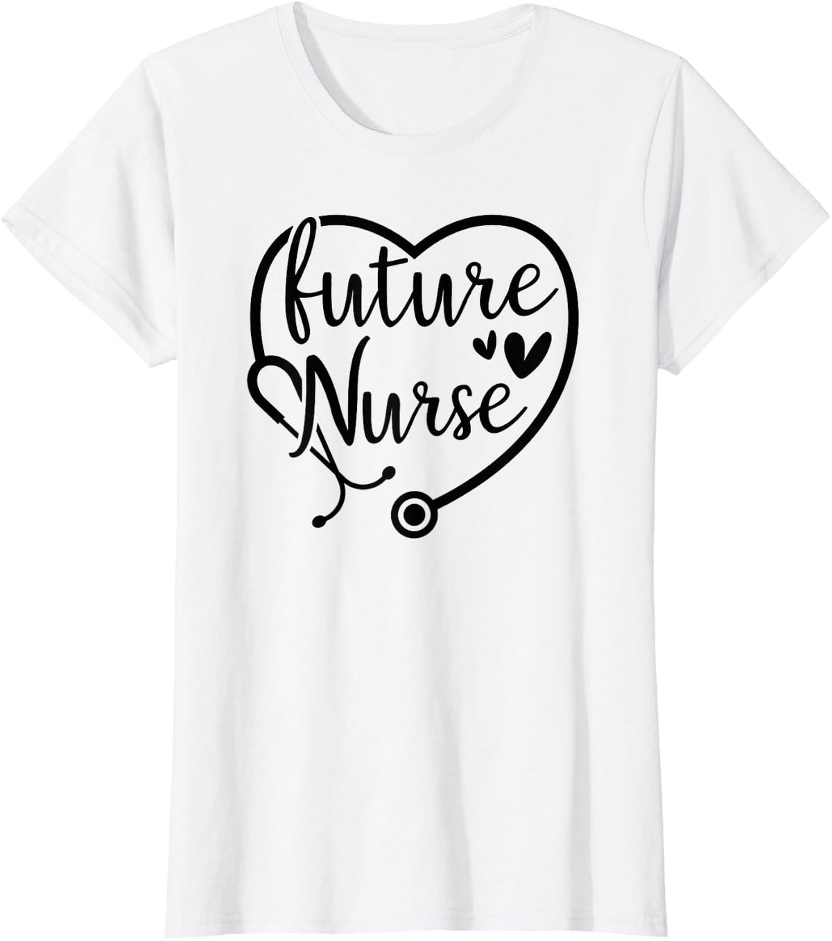 Future Nurse Shirts for Women T-Shirt - White
