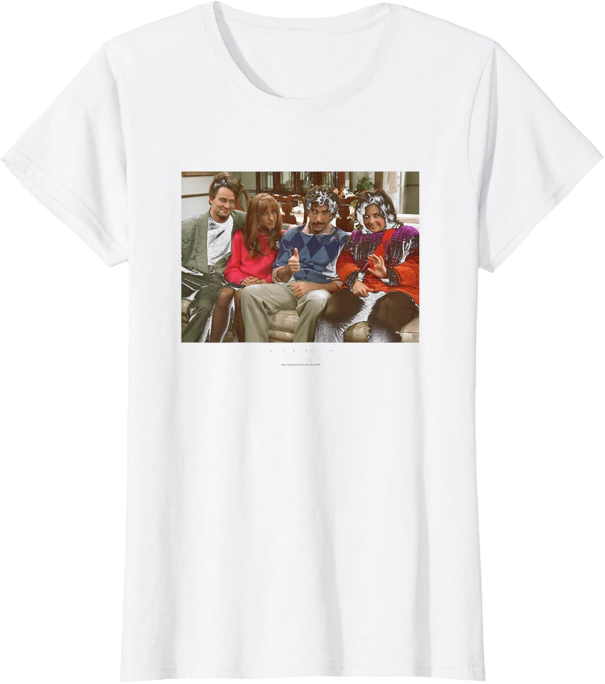 Friends Throwback T-Shirt - White
