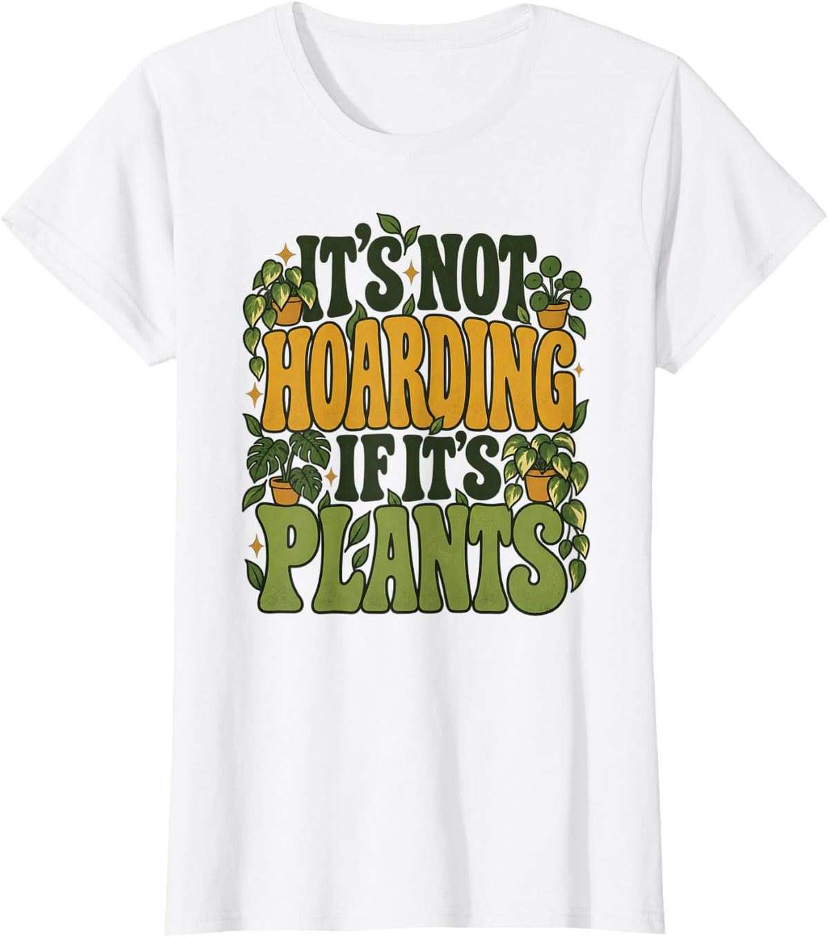 I Wet My Plants Funny Pun Shirts for Women Garden Mom Humor T-Shirt - White