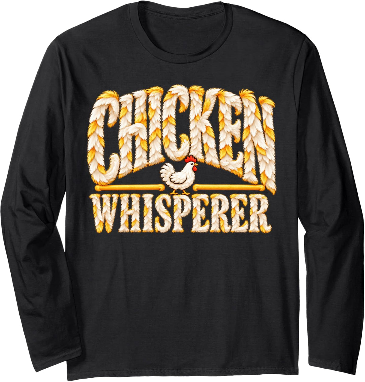 Farming Long Sleeve T-Shirt - Adult Unisex Black