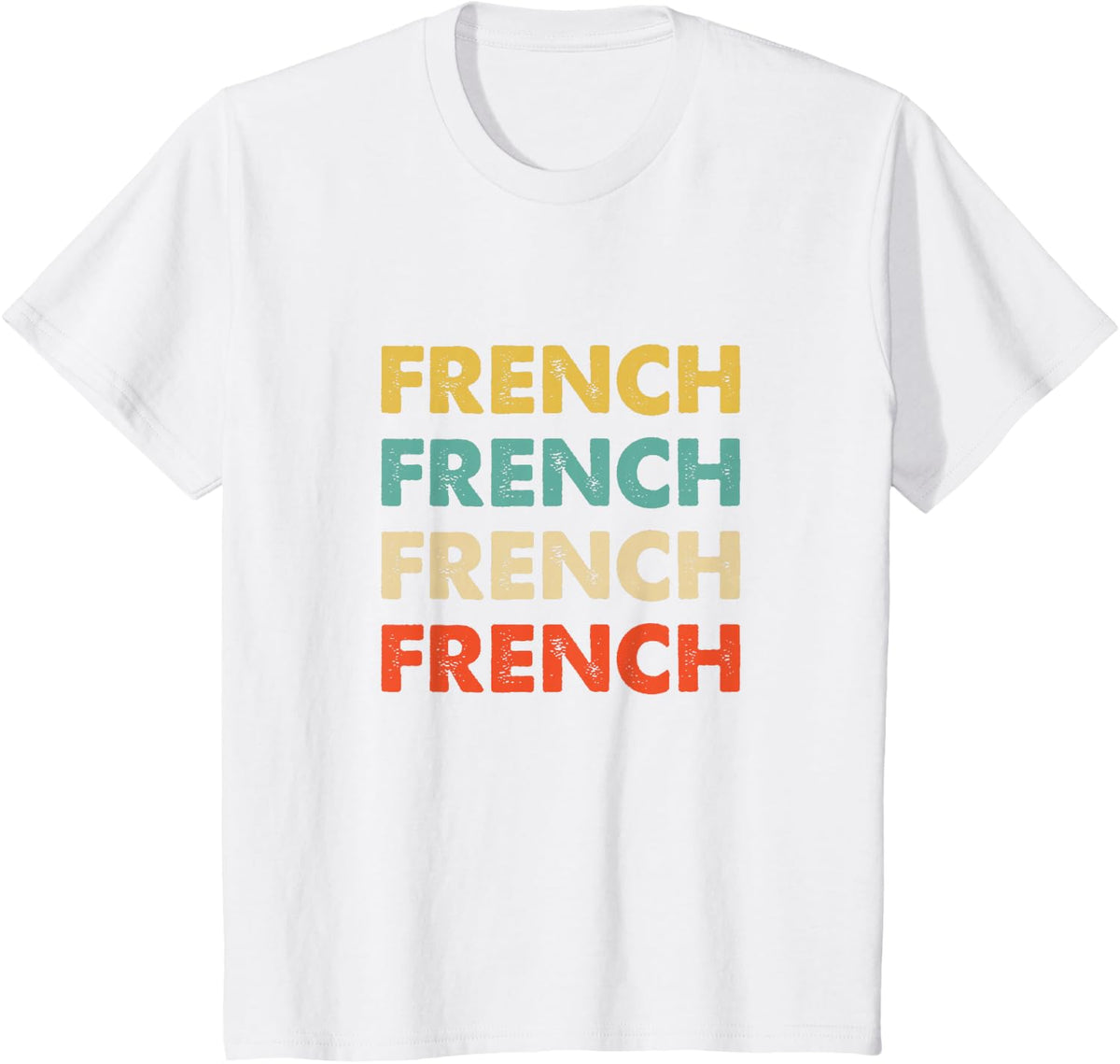 French Name T-Shirt - White