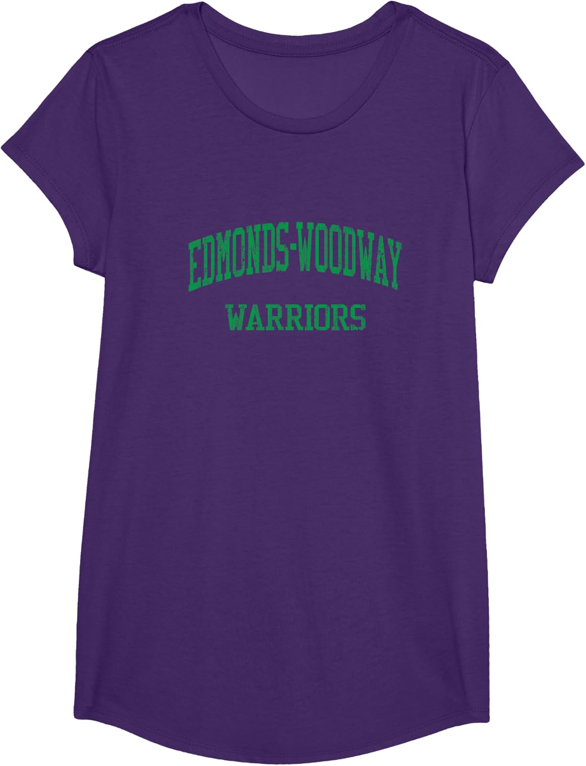 Edmonds-Woodway High School HS Edmonds WA Vintage Sports T-Shirt - Girls Purple