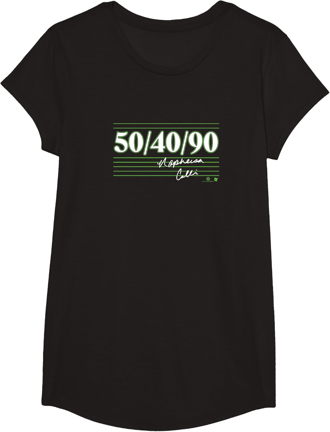 Napheesa Collier - 50-40-90 - Minnesota Basketball T-Shirt - Girls Black