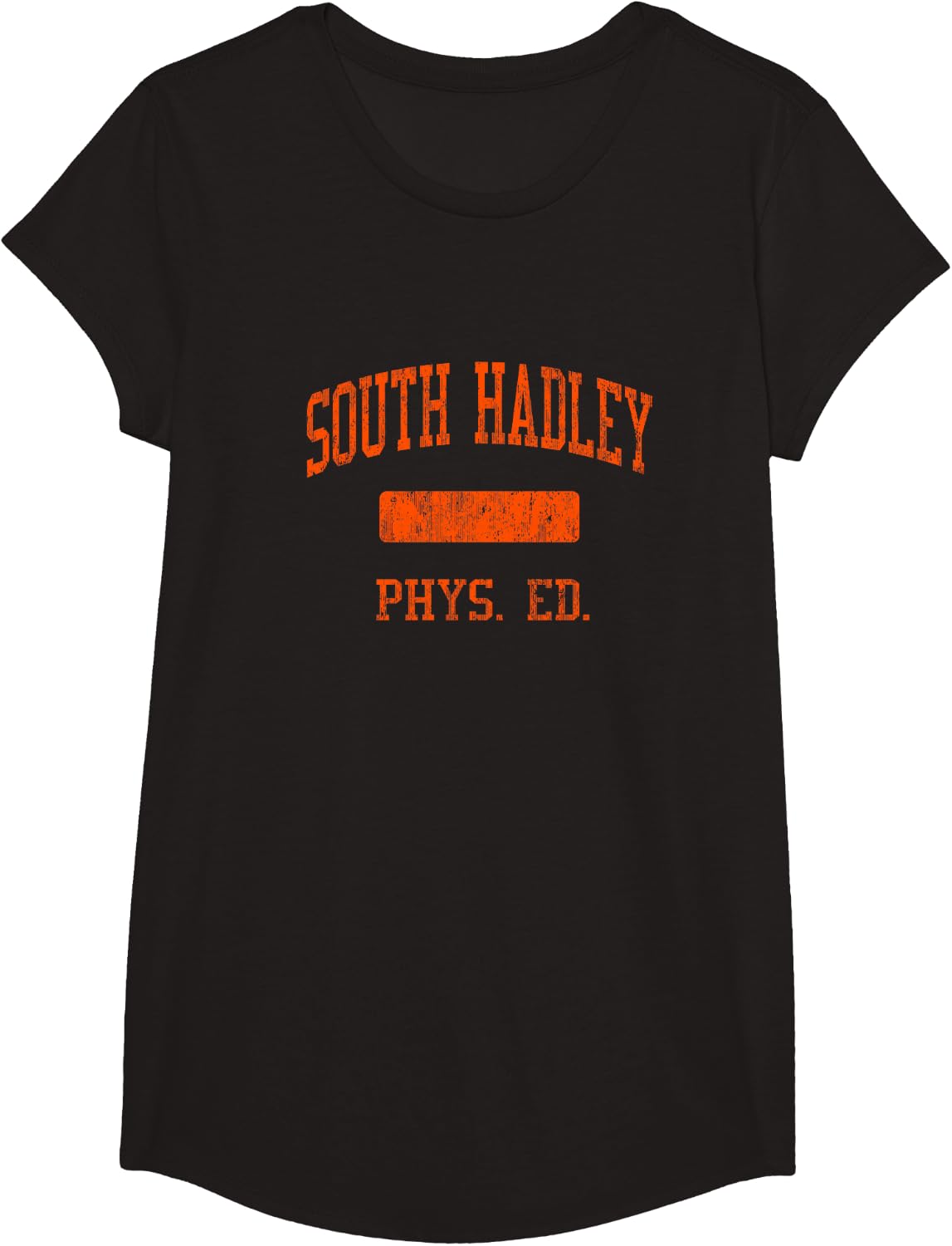 South Hadley High School HS South Hadley MA PHYS Ed T-Shirt - Girls Black