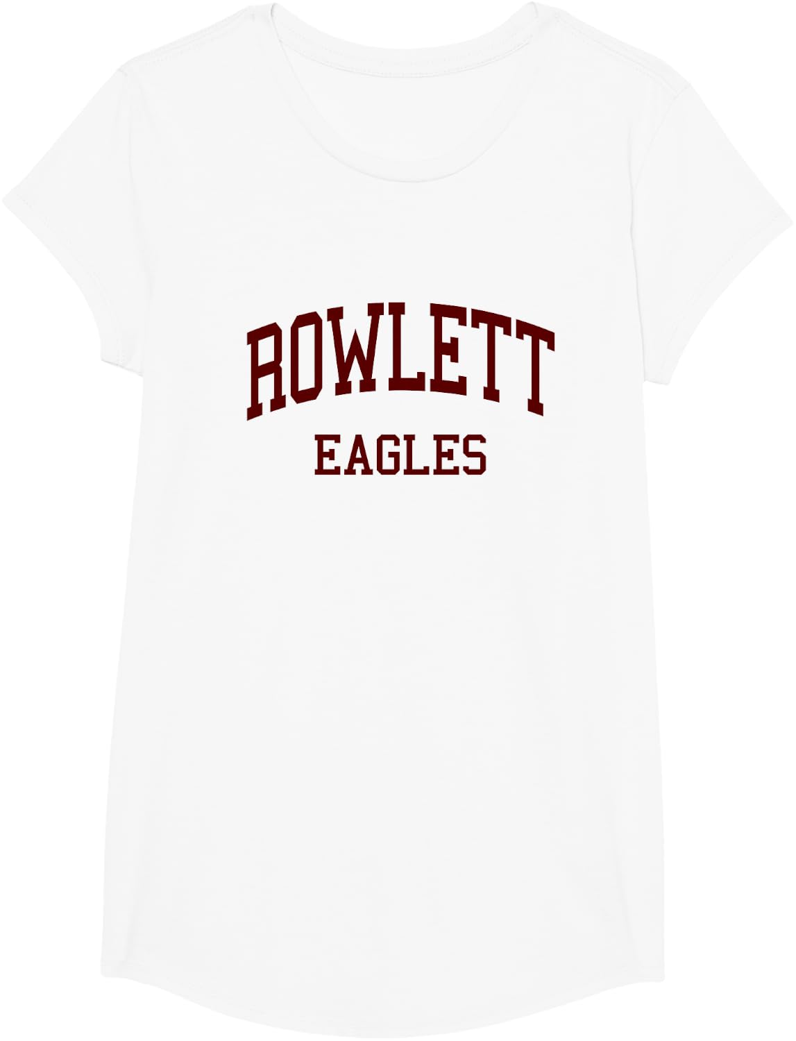 Rowlett High School HS Rowlett TX Retro T-Shirt - Girls White