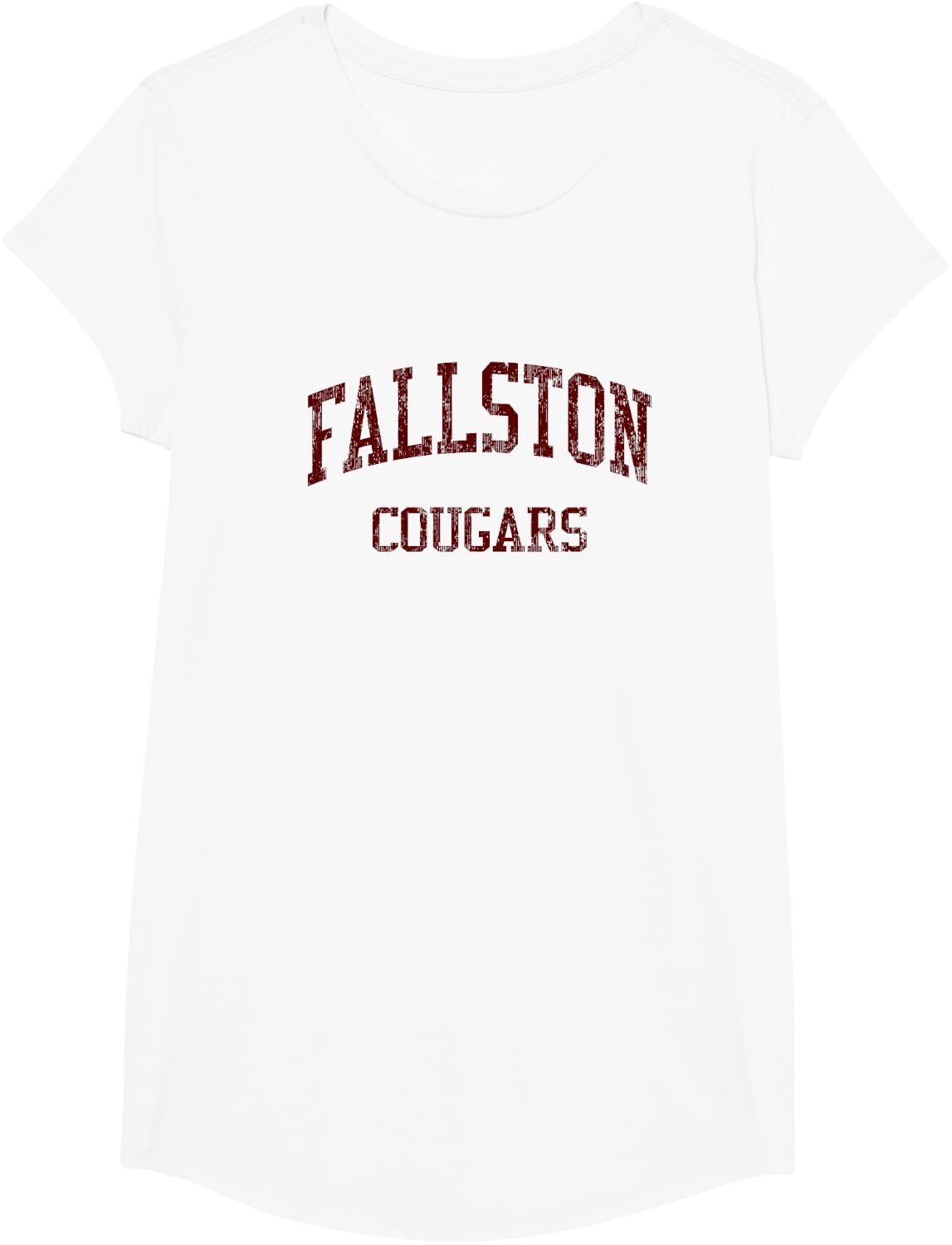 Fallston High School HS Fallston MD Vintage Sports T-Shirt - Girls White