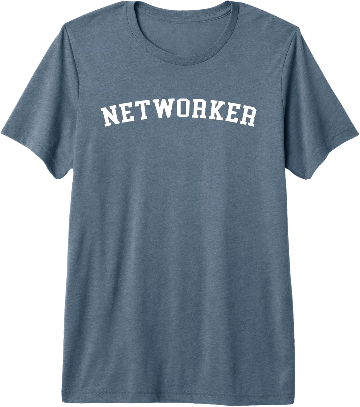 Networker Premium Tri-Blend T-Shirt - Slate Grey