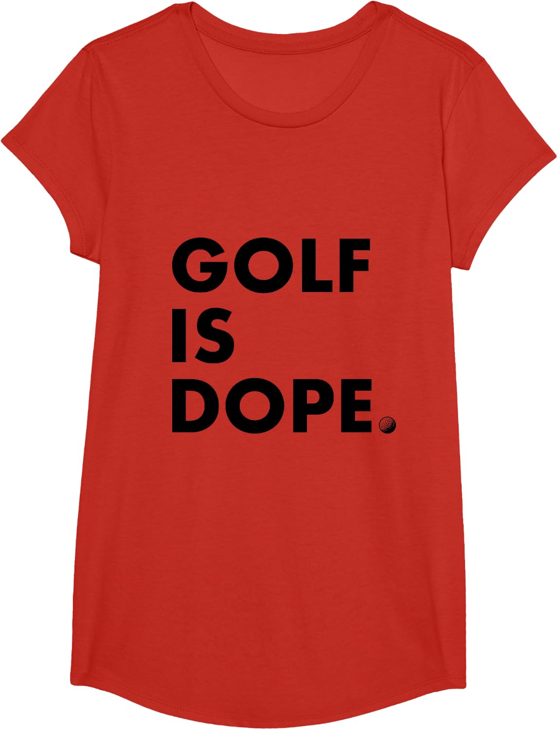 Golf is cool T-Shirt - Girls Red