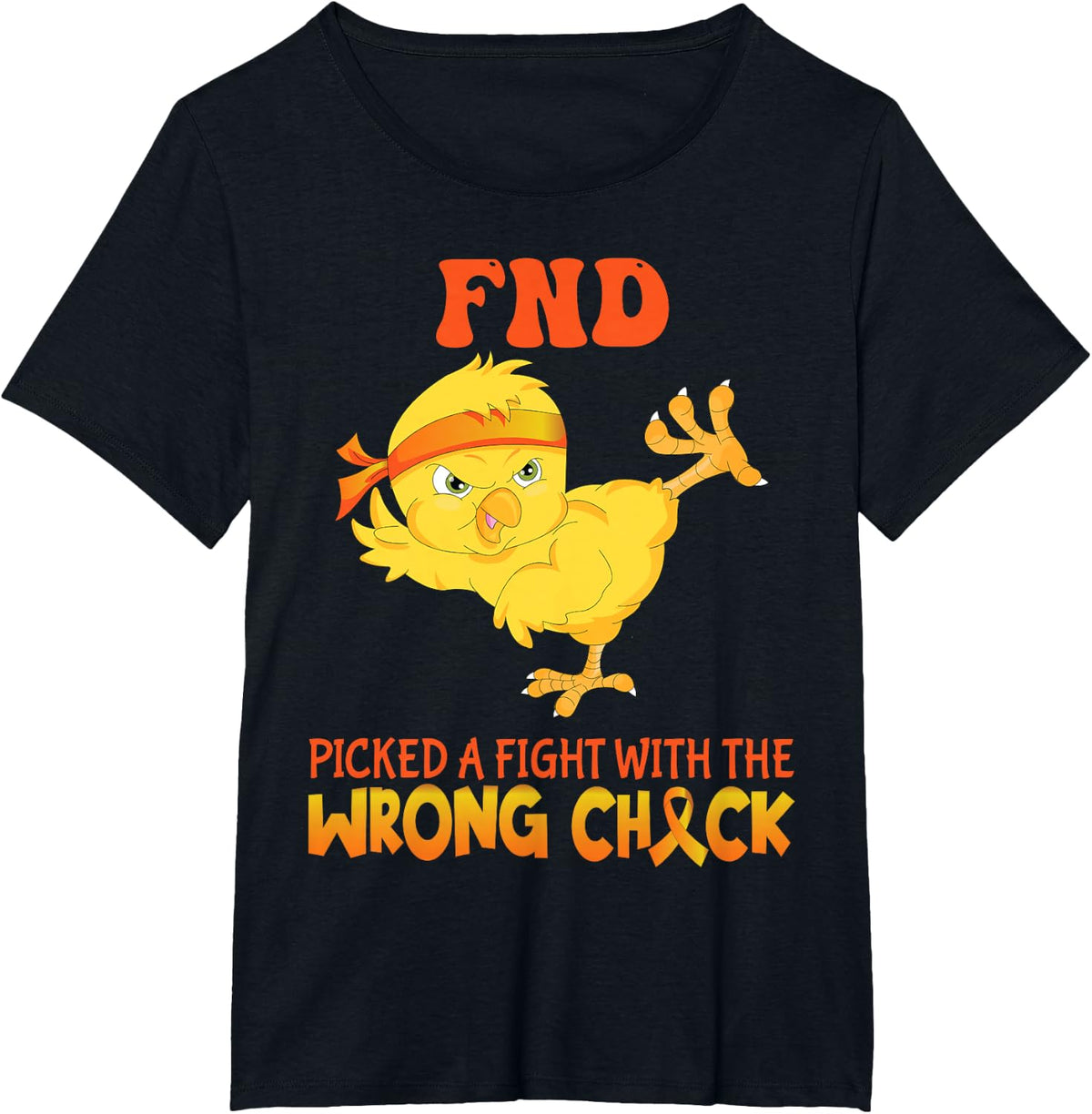 FND Awareness Functional Neurological Disorder Awareness T-Shirt - Black
