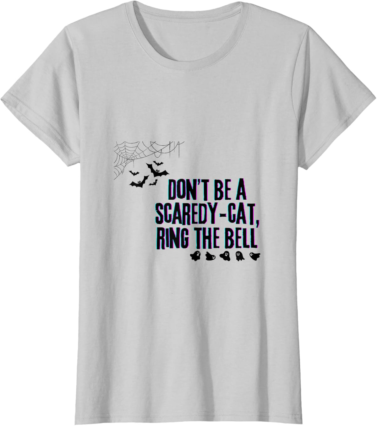 Ring the bell T-Shirt - Silver Grey