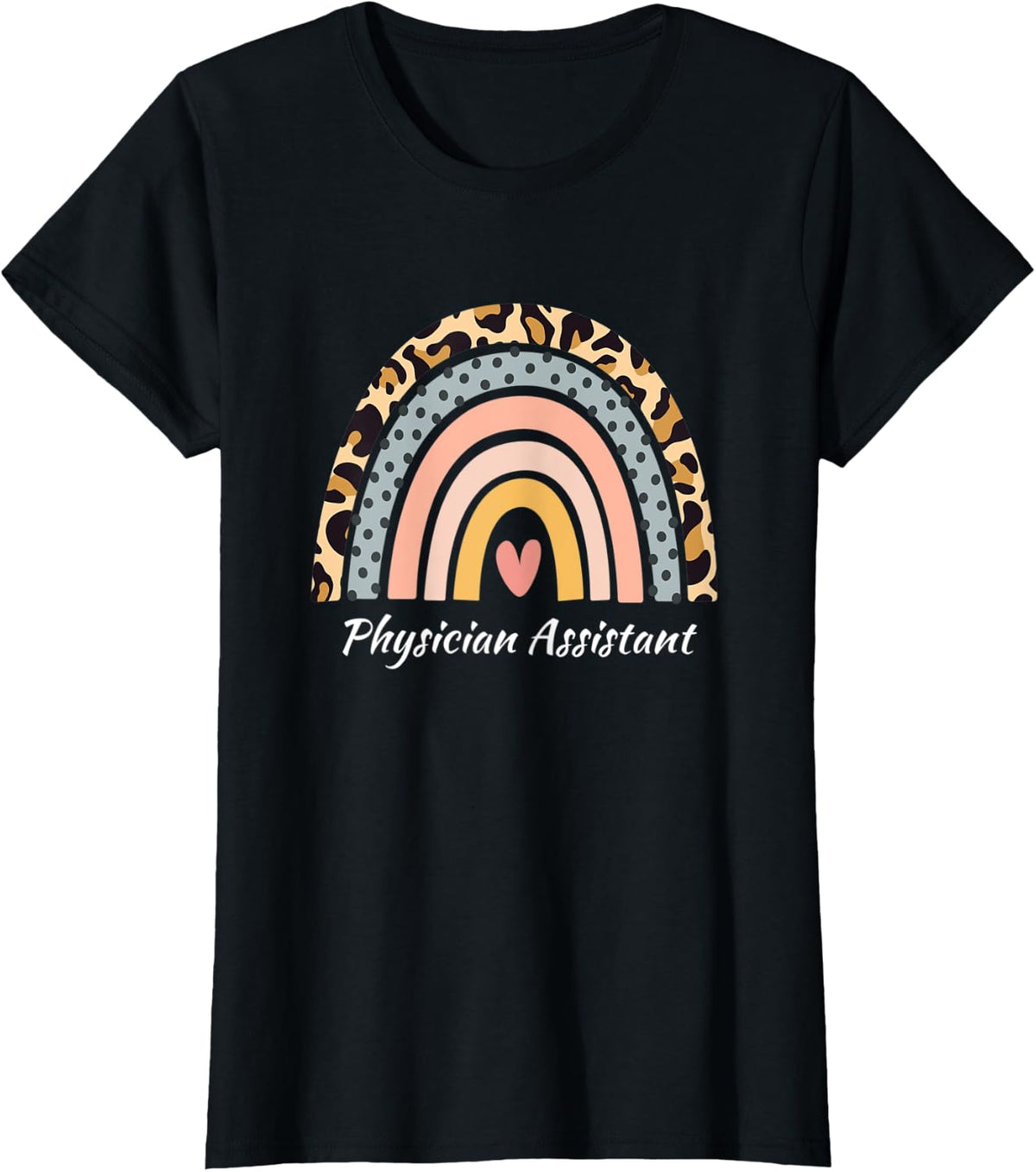 Physician Assistant PA T-Shirt - Black