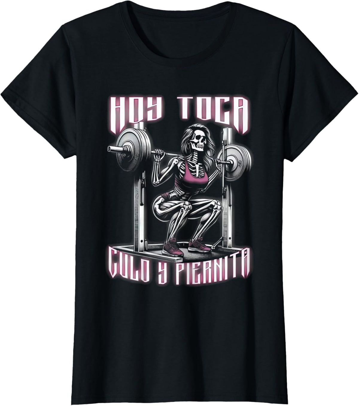 Hoy Toca Pierna Hoy Toca Pierna. Funny Spanish Slang T-Shirt - Black