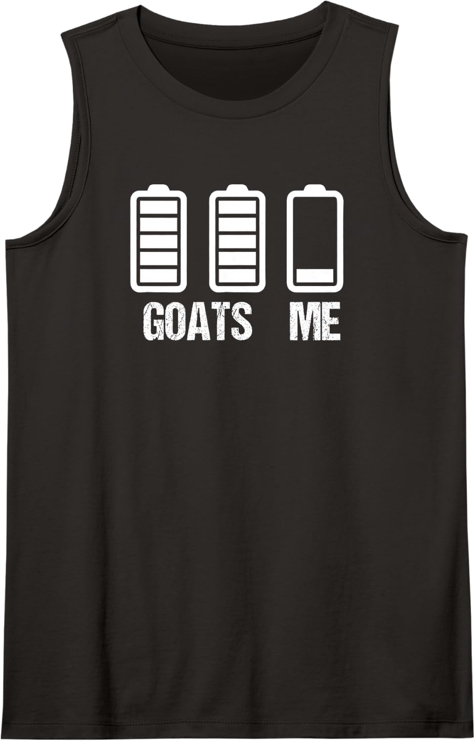 Funny Goat mom, Goat dad Tank Top - Black