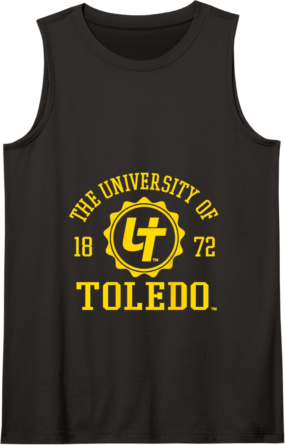 Toledo Rockets Stamp Officially Licensed Tank Top - Black