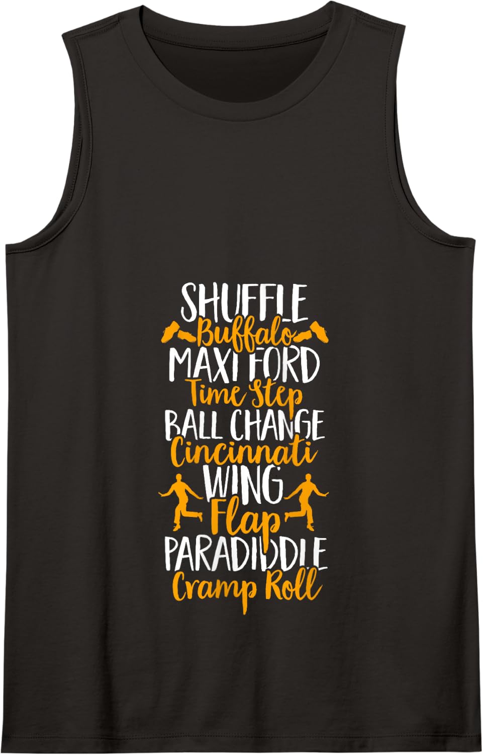 Tap Dancing Teacher Tap Dancer Tap Dance Steps Tank Top - Black