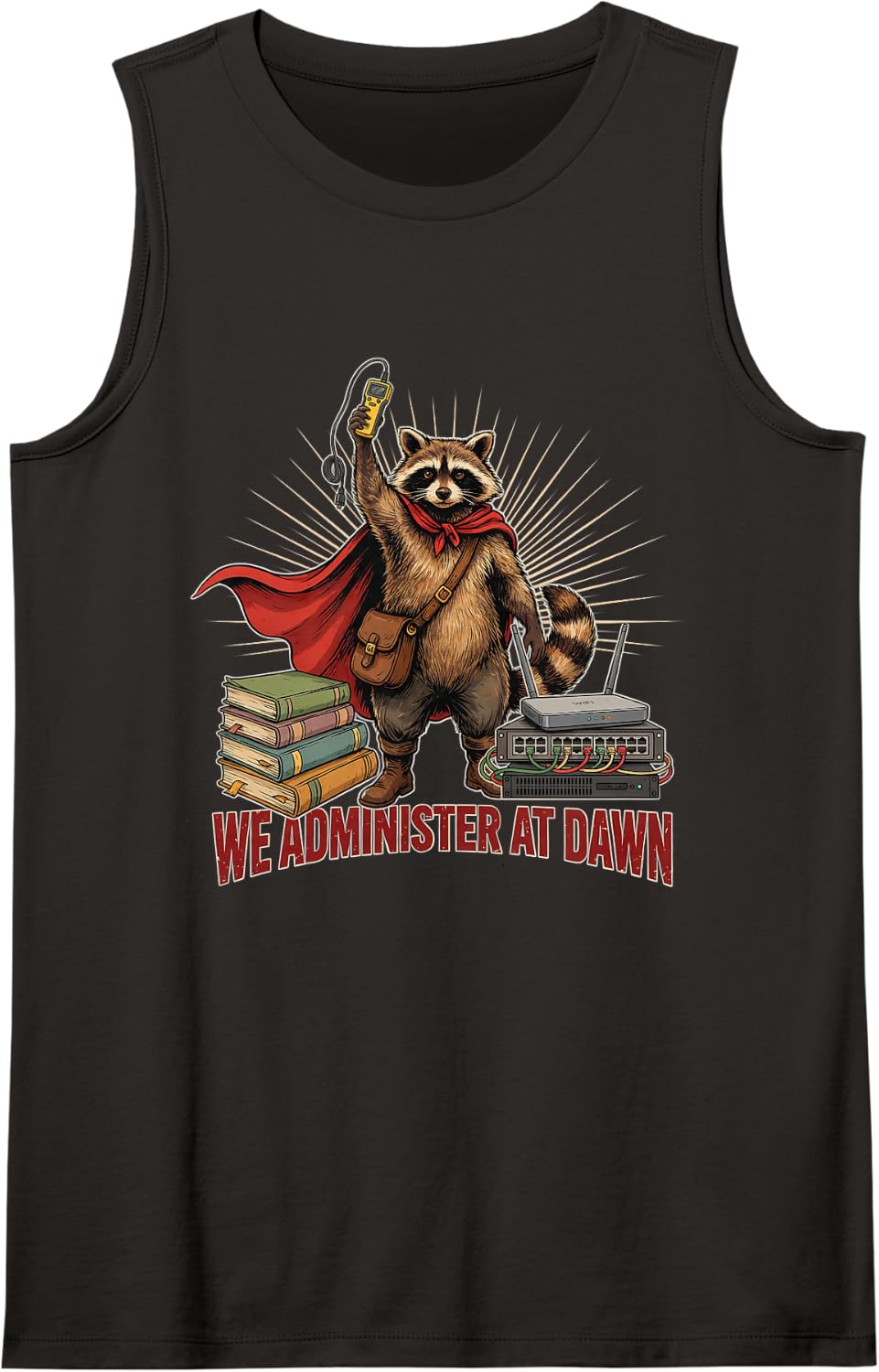 Network Administration Sysadmin System Administration Tank Top - Black