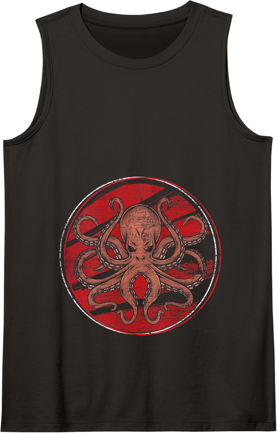 Sea creatures gift ocean octopus Tank Top - Black