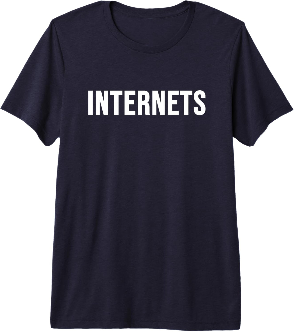 Internets Premium Tri-blend T-Shirt - Navy Blue