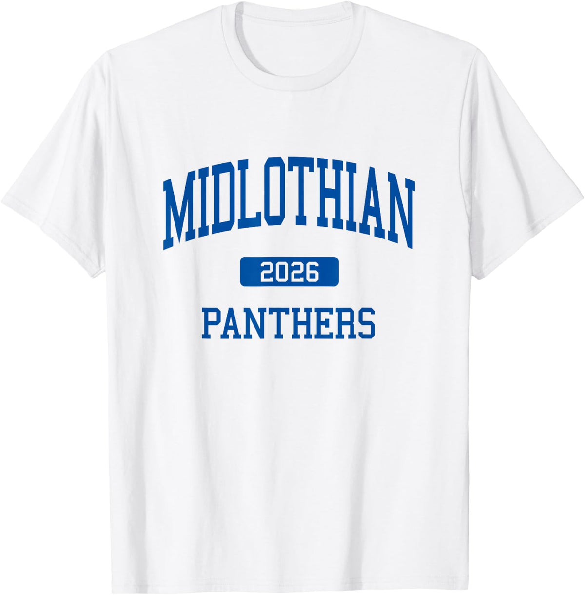 Midlothian High School Class of 2026 Midlothian TX T-Shirt - White