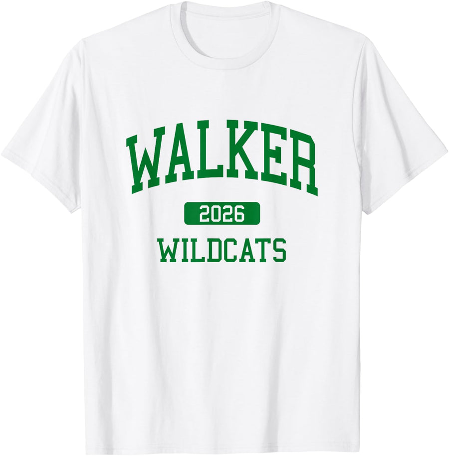Walker High School Class of 2026 Walker LA T-Shirt - White
