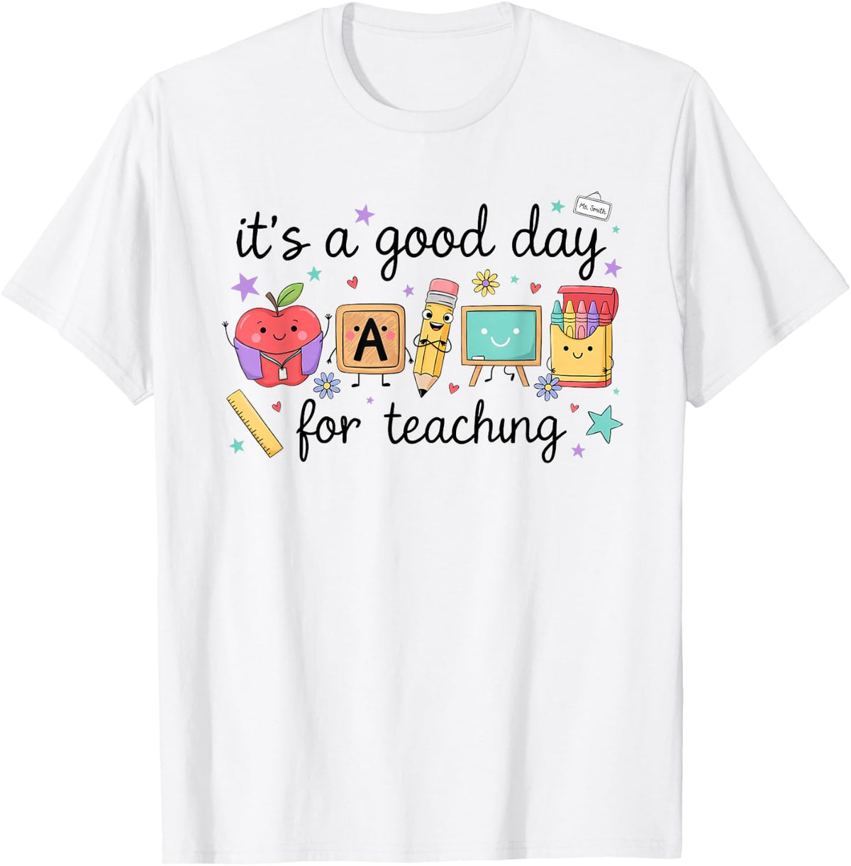 Elementary School Teacher Educator Grade Education Teaching T-Shirt - White