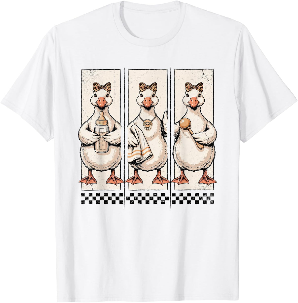 Newborn Nanny Infant Care Specialist Baby Nurse Night Nanny T-Shirt - White