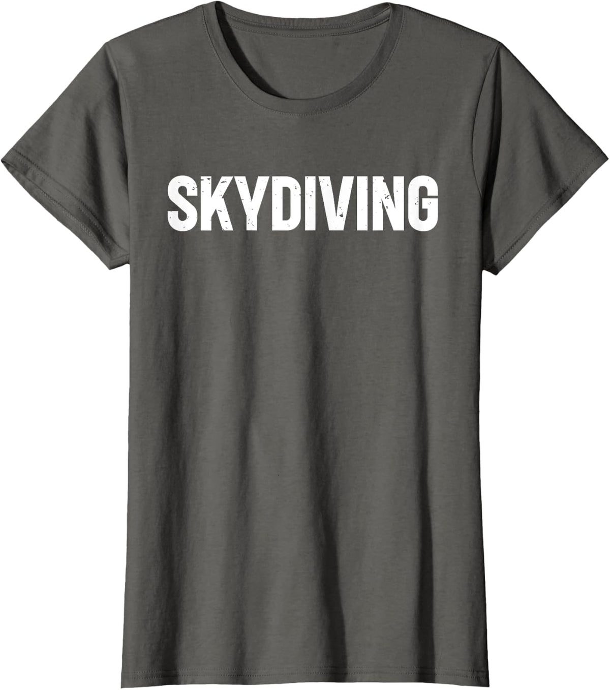 Skydiving - Skydiver Parachuting - Skydiving T-Shirt - Asphalt Grey