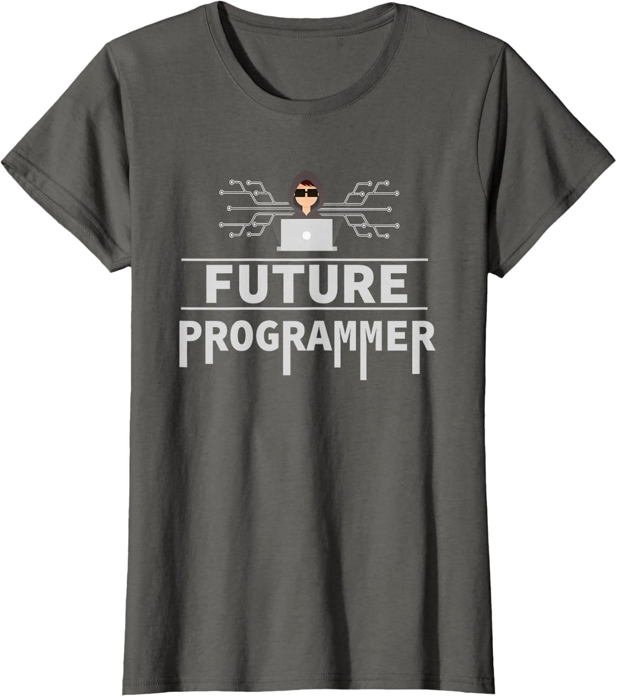 Future Programmer - Developer Programming Software Engineer T-Shirt - Asphalt Grey