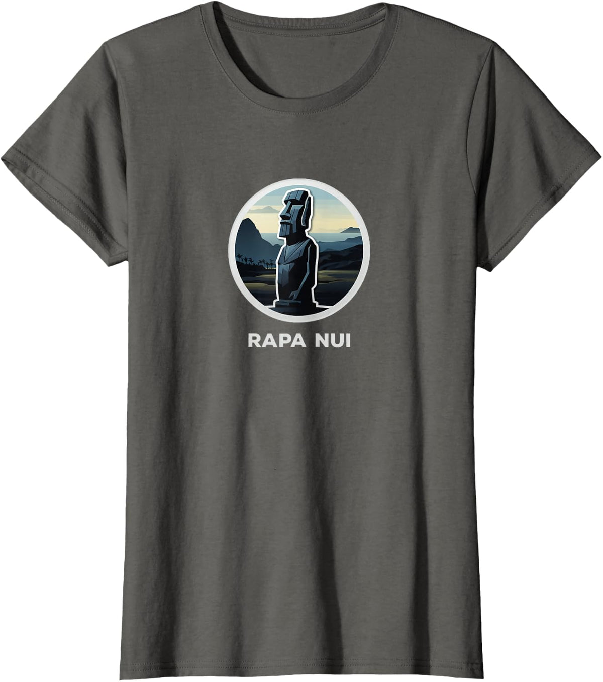 Rapa Nui T-Shirt - Asphalt Grey