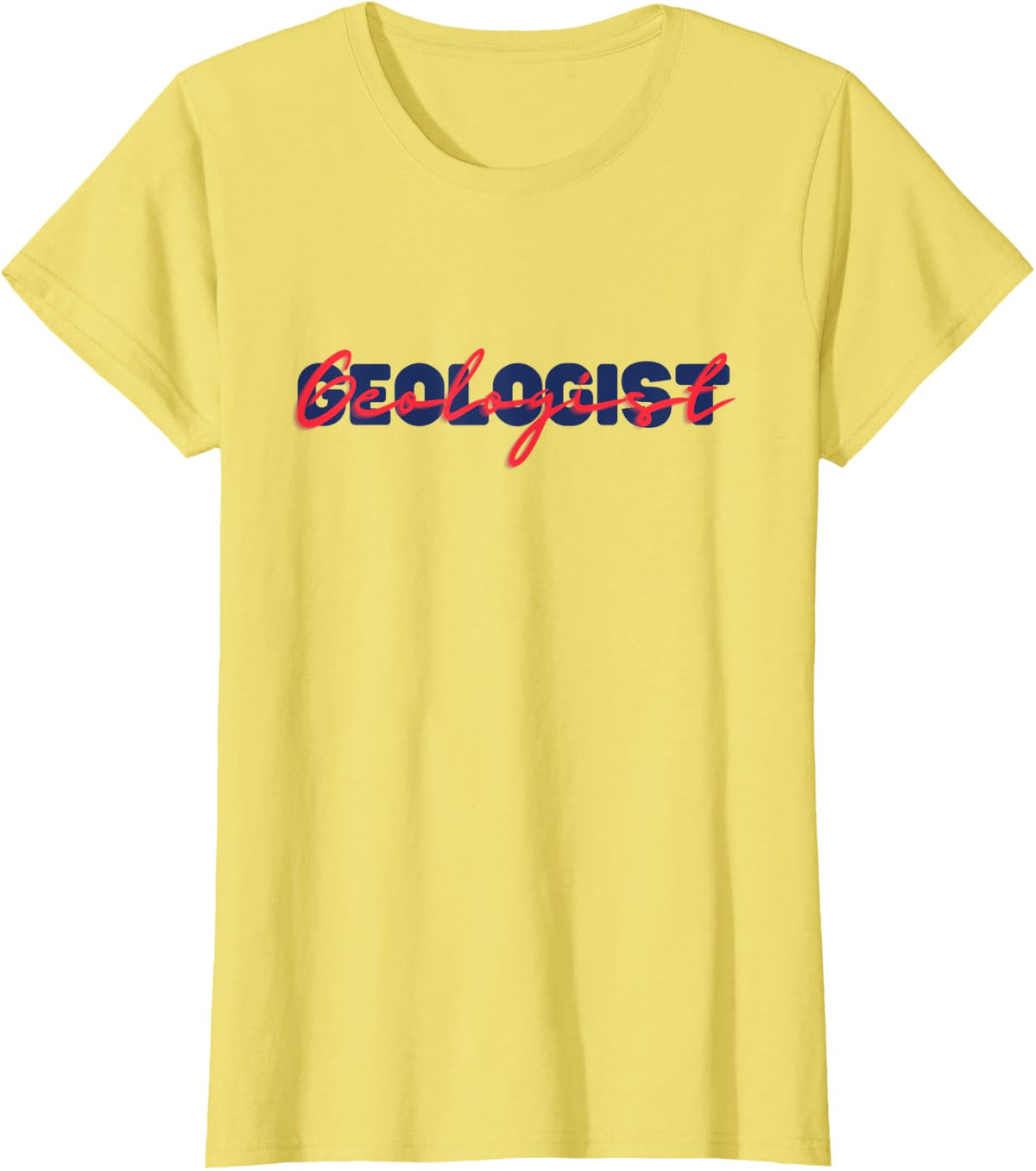 Geologist T-Shirt - Lemon Yellow