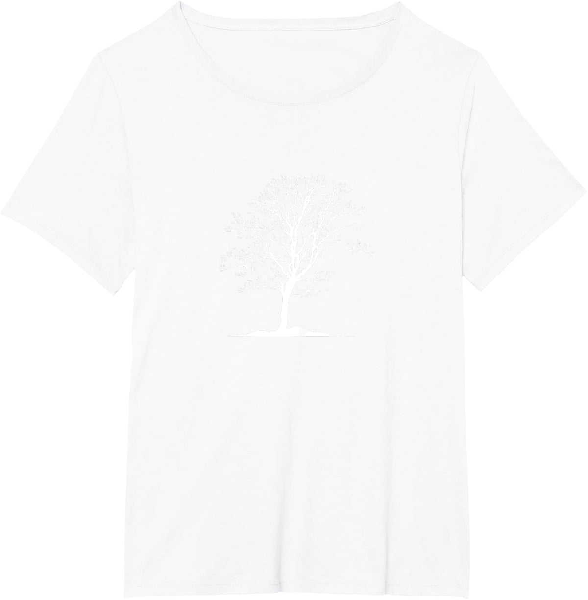 Tree without Leaves T-Shirt - White