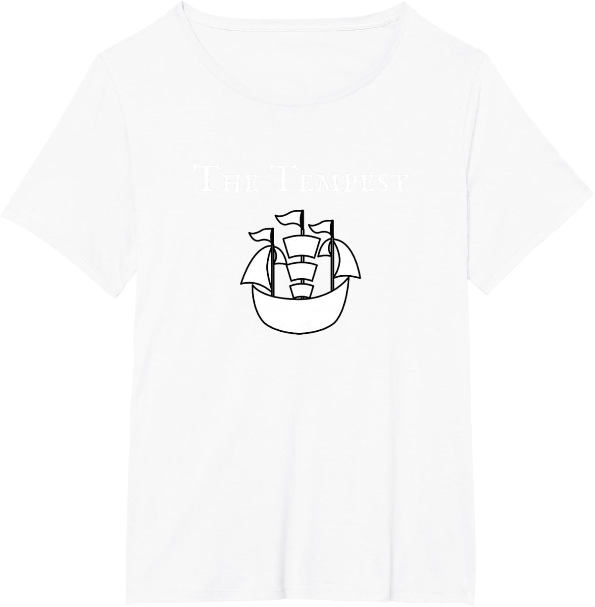 The Tempest Shakespeare Play Actor T-Shirt T-Shirt - White