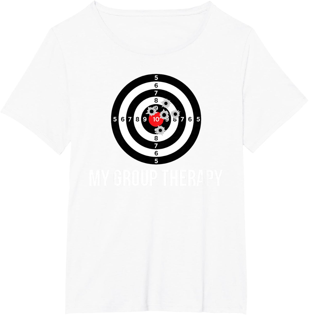 Gun Group Therapy Shooting Range T-Shirt - White