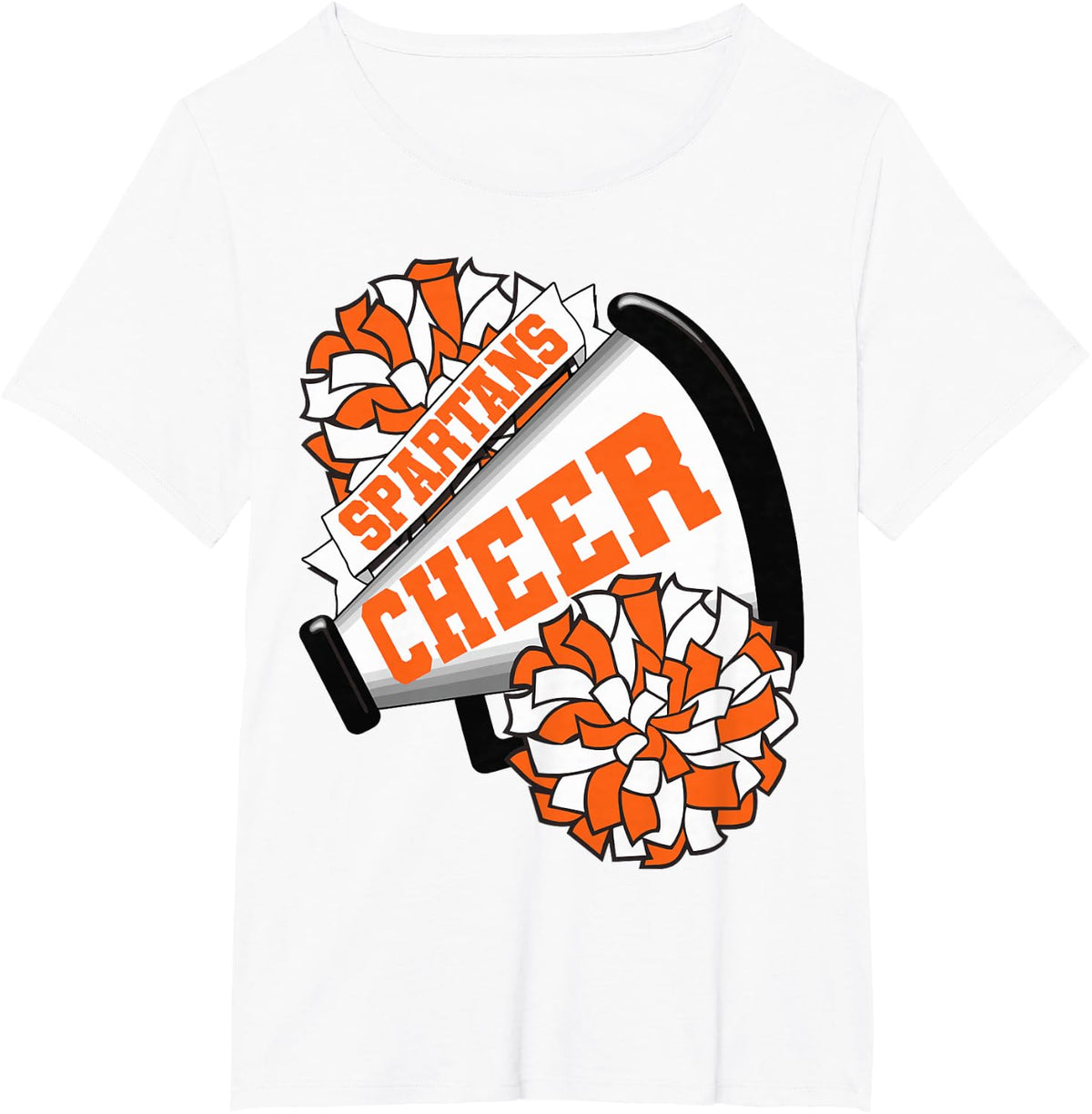 Spartans Cheer Back To School Cheerleading Spirit O T-Shirt - White