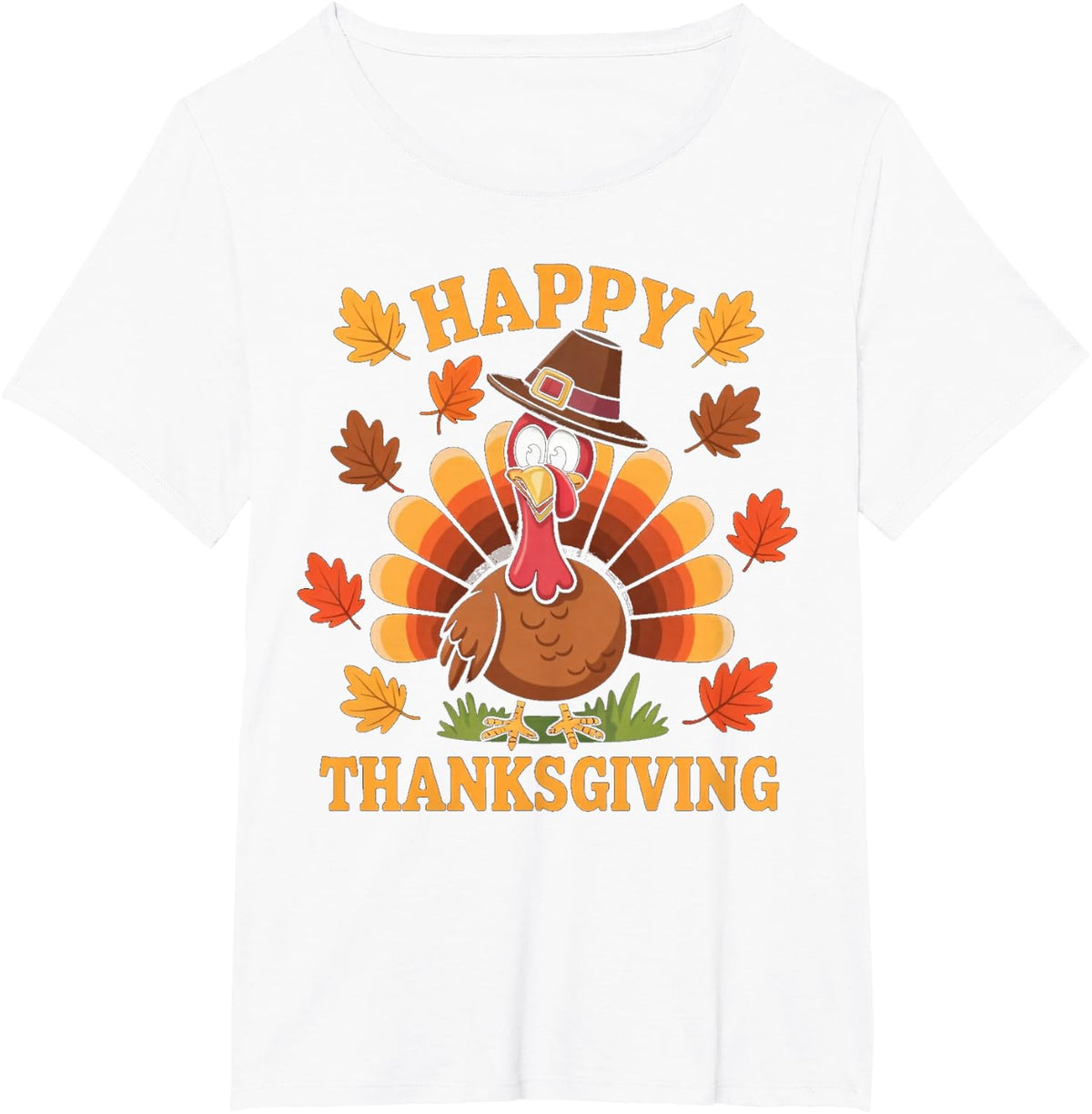 Happy Thanksgiving Turkey Family Dinner Thanksgiving Gifts T-Shirt - White