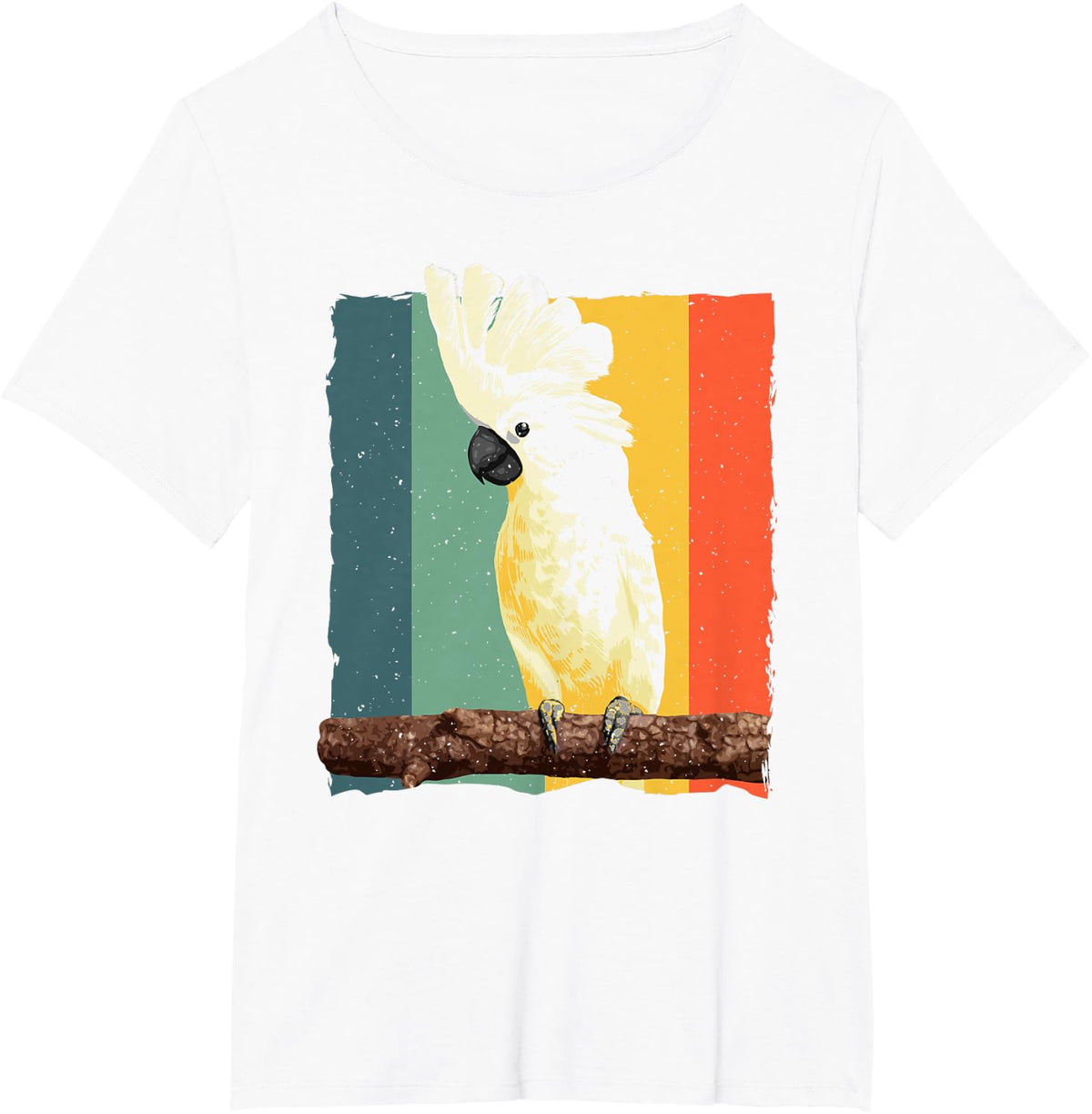 Cool Cockatoo Art For Men Women Parrot Lover Goffin Cockatoo T-Shirt - White