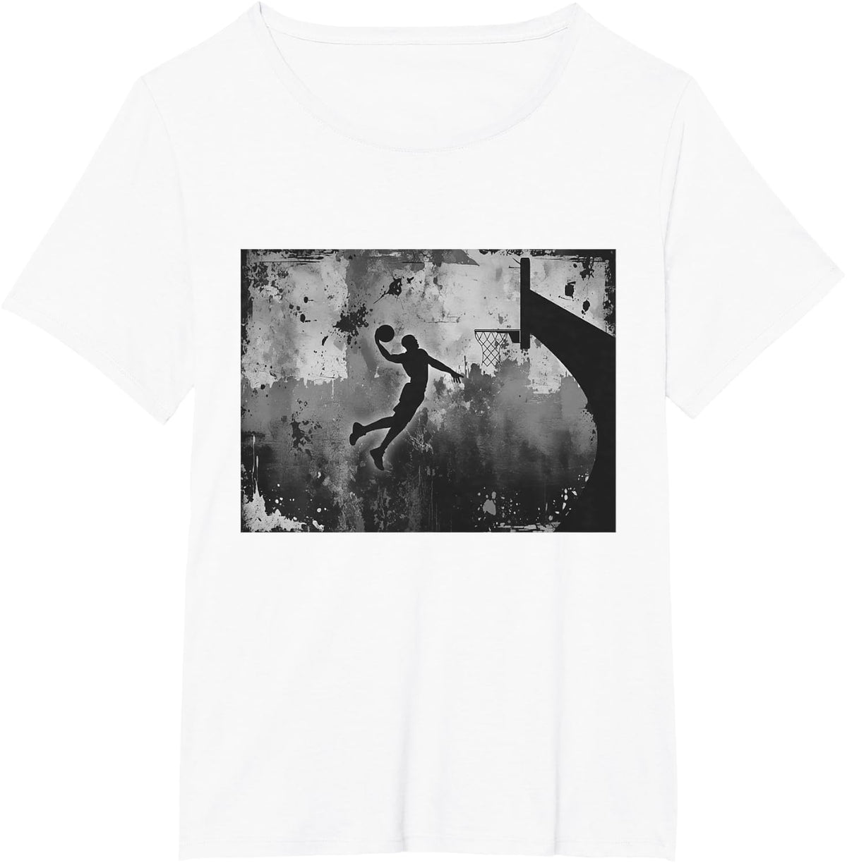 Basketball T-Shirt - White