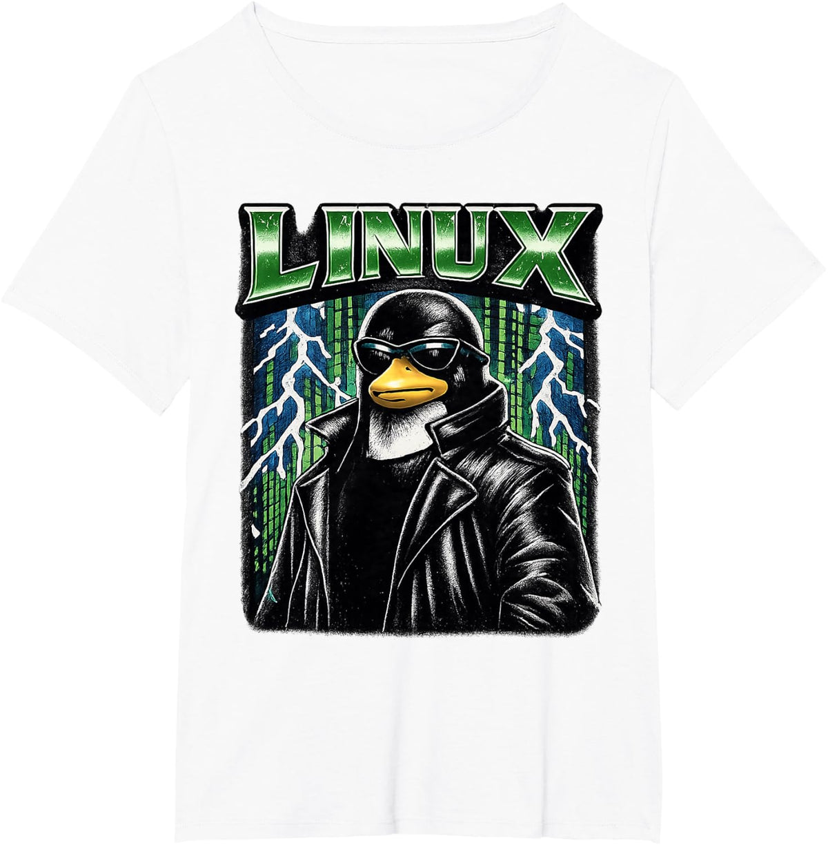 Cool Linux Admin 90s Bootleg Sysadmin T-Shirt - White