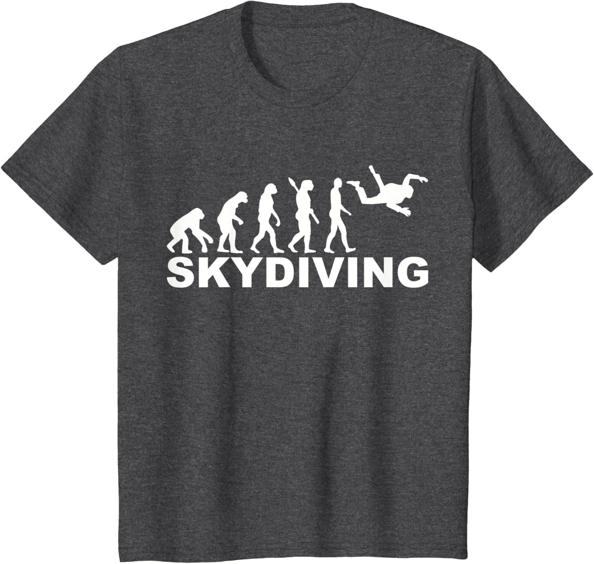 Evolution skydiving T-Shirt - Dark Heather Grey