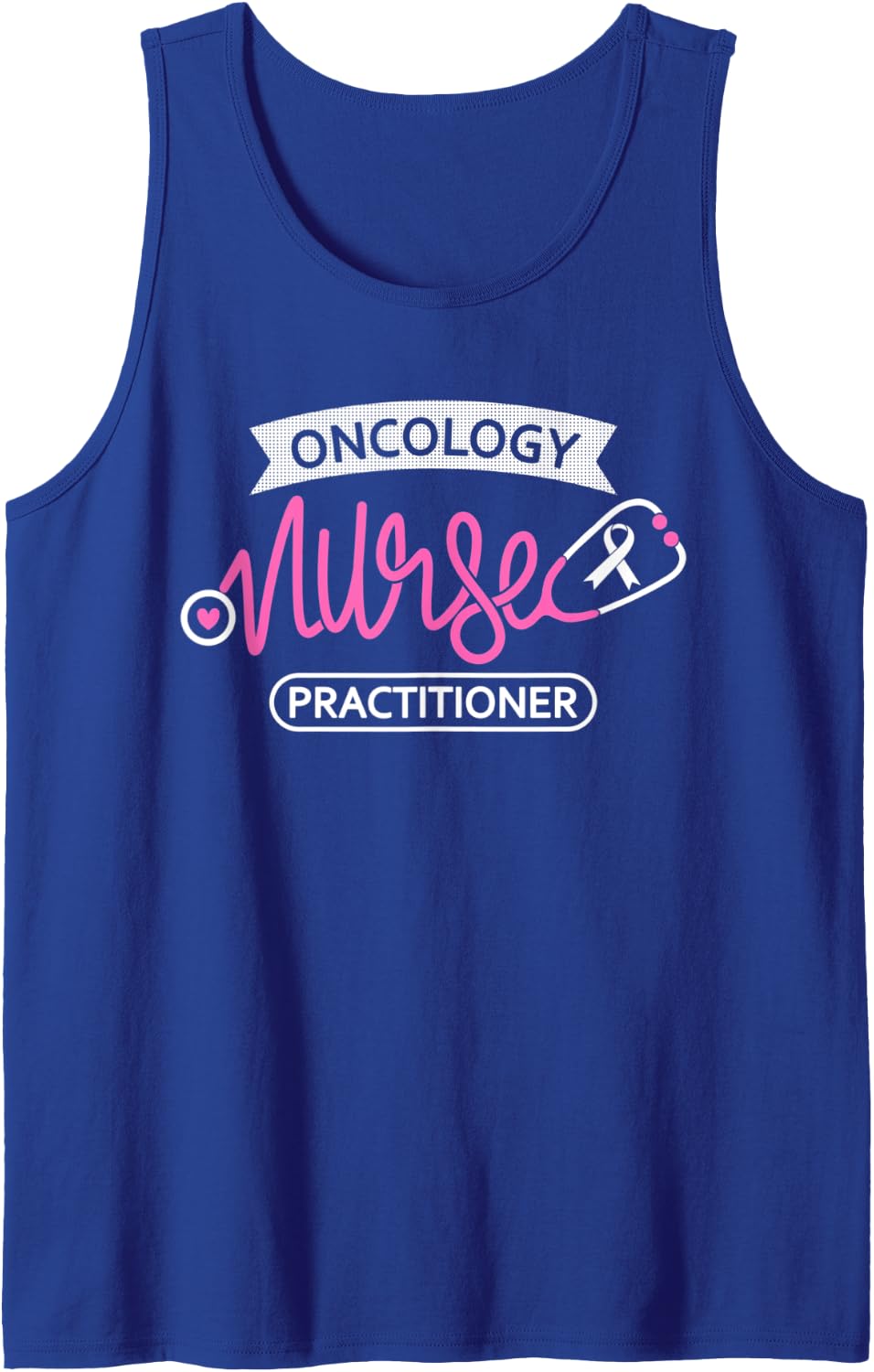 Oncology Nurse Practitioner - Oncology nursing student NP Tank Top - Royal Blue