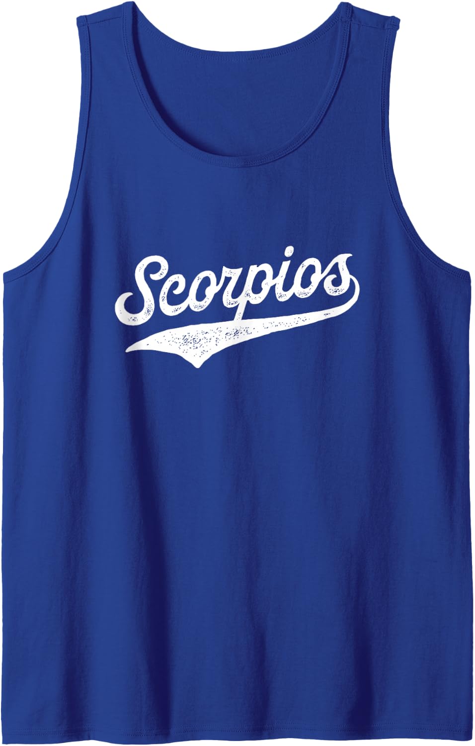 Scorpios Tank Top - Royal Blue